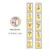 Gilding And Paper Adhesive Tape Small Postal Service Journal Decorative Stickers
