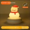 Cute Pet Sleeping Small Night Lamp USB Charging Desktop Pat Touch Induction Lamp