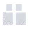 3/4 Piece Bed Sheet Set 1800 Count Microfiber Deep Pocket Hotel Bed Sheet
