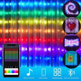 Programmable Magic Curtain Light Controlled By APP (Option: Magic APP400 light-3X3M-UK)